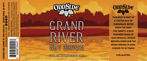 Odd Side Ales Grand River Nut Brown