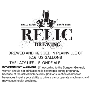 Relic Brewing The Lazy Life