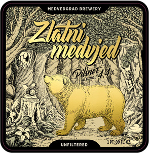 Medvedgrad Zlatni Medvjed Pilsner March 2020