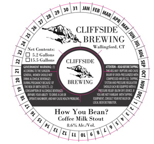 Cliffside Brewing How You Bean? March 2020
