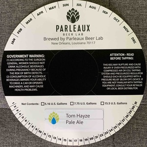 Tom Hayze Pale Ale 