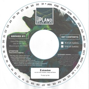 Upland Brewing Co. Extension March 2020