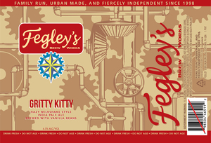Fegley's Brew Works Gritty Kitty March 2020