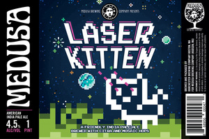 Medusa Brewing Company Laser Kitten