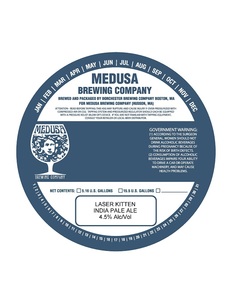 Medusa Brewing Company Laser Kitten