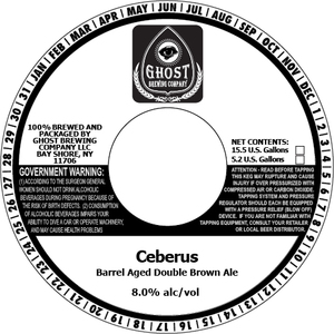 Ghost Brewing Company Ceberus