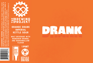 The Brewing Projekt Orange Drank Imperial Kettle Sour