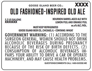 Goose Island Beer Co. Old Fashioned-inspired Old Ale March 2020