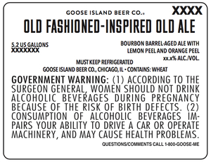 Goose Island Beer Co. Old Fashioned-inspired Old Ale