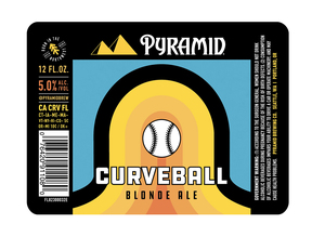 Pyramid Curve Ball Blonde Ale