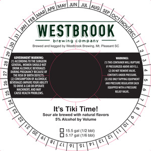 Westbrook Brewing Company It's Tiki Time!