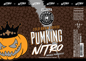 Southern Tier Brewing Company Cold Brew Coffee Pumking Nitro March 2020