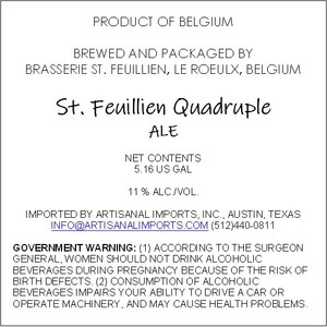St. Feuillien Quadruple March 2020