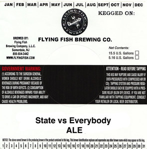 Flying Fish Brewing Co. State Vs Everybody
