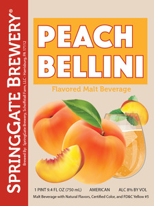 Springgate Peach Bellini