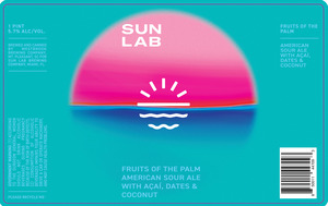 Sun Lab Fruits Of The Palm March 2020