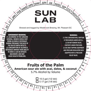 Sun Lab Fruits Of The Palm