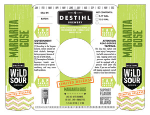 Destihl Brewery Wild Sour Series Margarita Gose