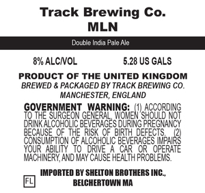 Track Brewing Co. Mln March 2020