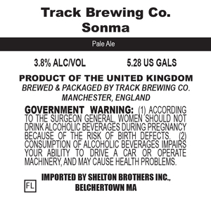 Track Brewing Co Sonma March 2020