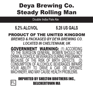 Deya Brewing Co. Steady Rolling Man