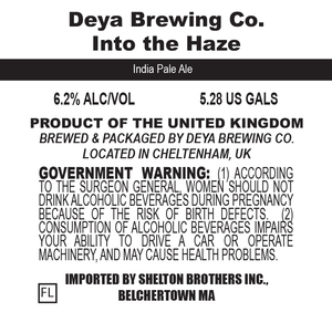 Deya Brewing Co. Into The Haze