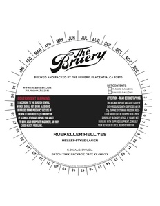 The Bruery Ruekeller Hell Yes