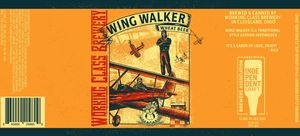 Working Class Brewery Wing Walker Wheat Beer March 2020