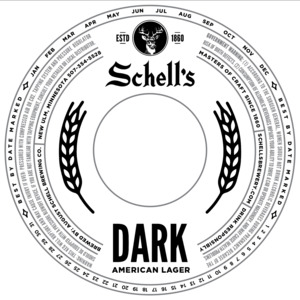 Schell's Dark American Lager March 2020