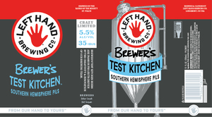 Left Hand Brewing Company Brewer's Test Kitchen Southern Hemisphere Pils March 2020