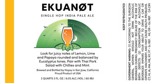 Hopsy Eukanot Single Hop India Pale Ale