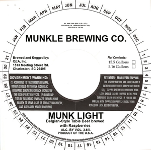 Munkle Brewing Co. Munk Light