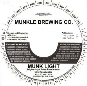 Munkle Brewing Co. Munk Light