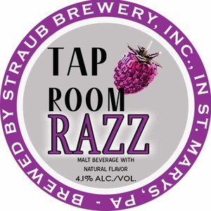 Straub Brewery Inc. Tap Room Razz