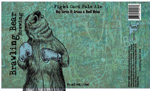 Brawling Bear Fight Card Pale Ale