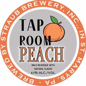 Straub Brewery Inc. Tap Room Peach