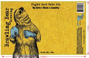 Brawling Bear Fight Card Pale Ale