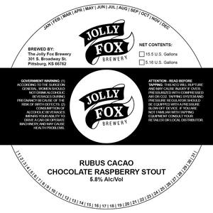 Rubus Cacao March 2020