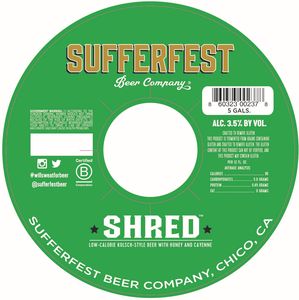 Sufferfest Beer Company Shred