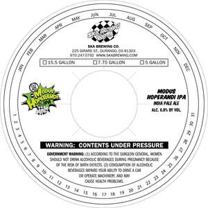 Ska Brewing Modus Hoperandi