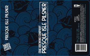 Erie Brewing Company Presque Isle Pilsner