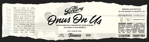 The Bruery Onus On Us March 2020