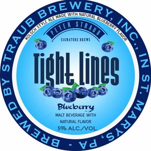 Peter Straub Signature Brews Tight Lines Blueberry