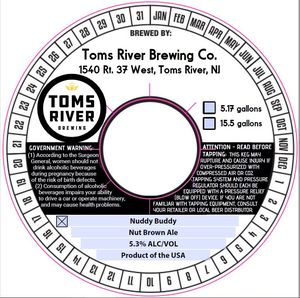 Toms River Brewing Co. Nuddy Buddy March 2020