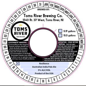 Toms River Brewing Co. Resilience