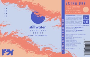 Stillwater Artisanal Extra Dry Chu-hi April 2020