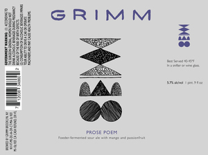 Grimm Prose Poem March 2020