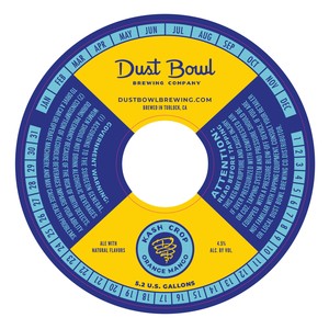 Dust Bowl Brewing Co Kash Crop Orange Mango