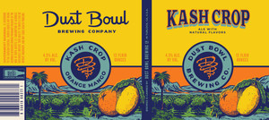 Dust Bowl Brewing Co Kash Crop Orange Mango April 2020