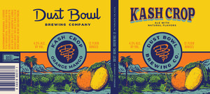 Dust Bowl Brewing Co Kash Crop Orange Mango